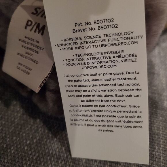 🆕️UGG Shearling-Trim Leather-Palm Gloves water resistant touchscreen📲🧤  … - Picture 10 of 13